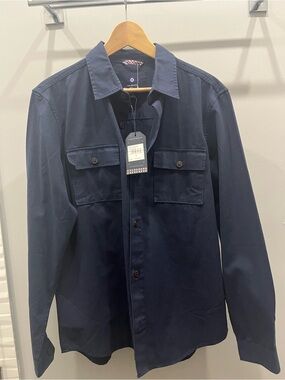 Ben Sherman Navy Utility Shirt Jacket / Shacket Size M - Casual Overshirt